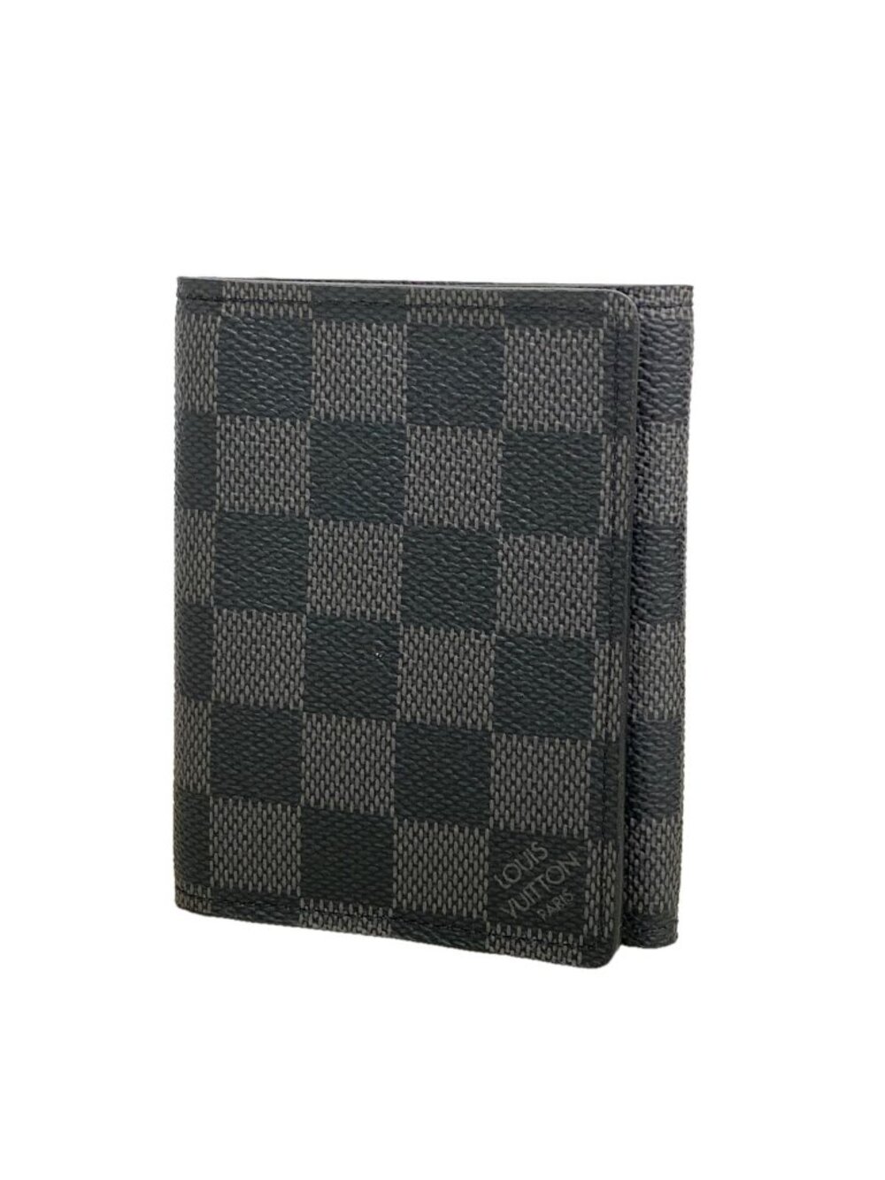 Louis Vuitton Billfold Damier Graphite Trifold Black Gray Wallet